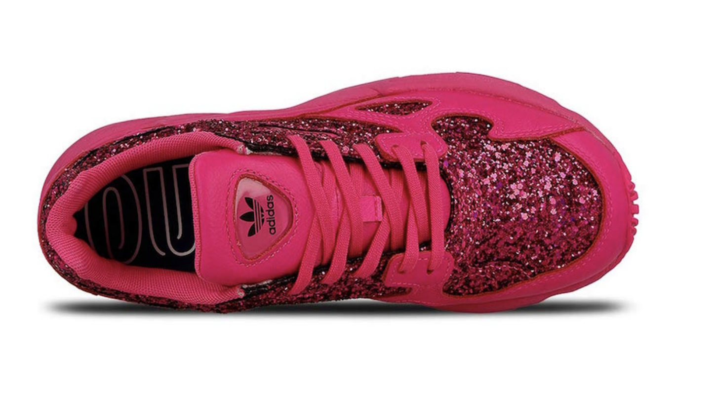 adidas falcon glitter